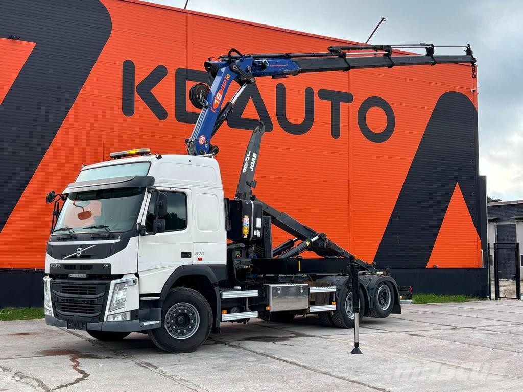 Volvo FM 370 6x2*4 PM 18024 / JOAB L 20 ton / L=5200 mm Smagās mašīnas ar celtni
