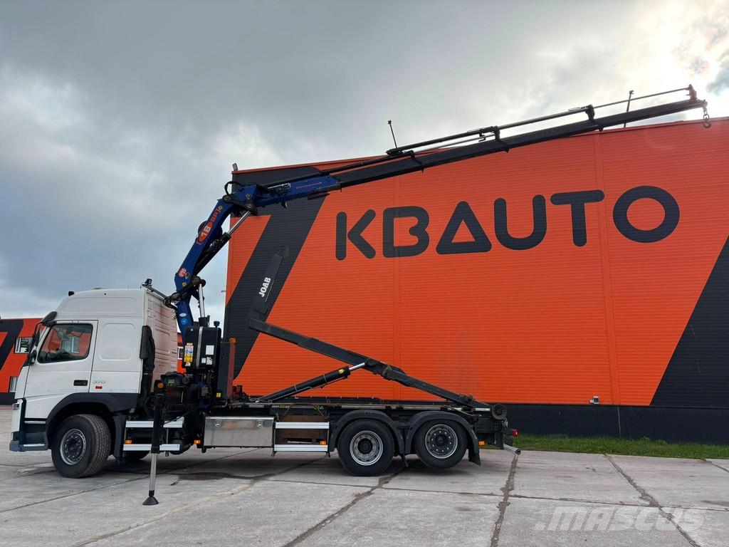 Volvo FM 370 6x2*4 PM 18024 / JOAB L 20 ton / L=5200 mm Smagās mašīnas ar celtni
