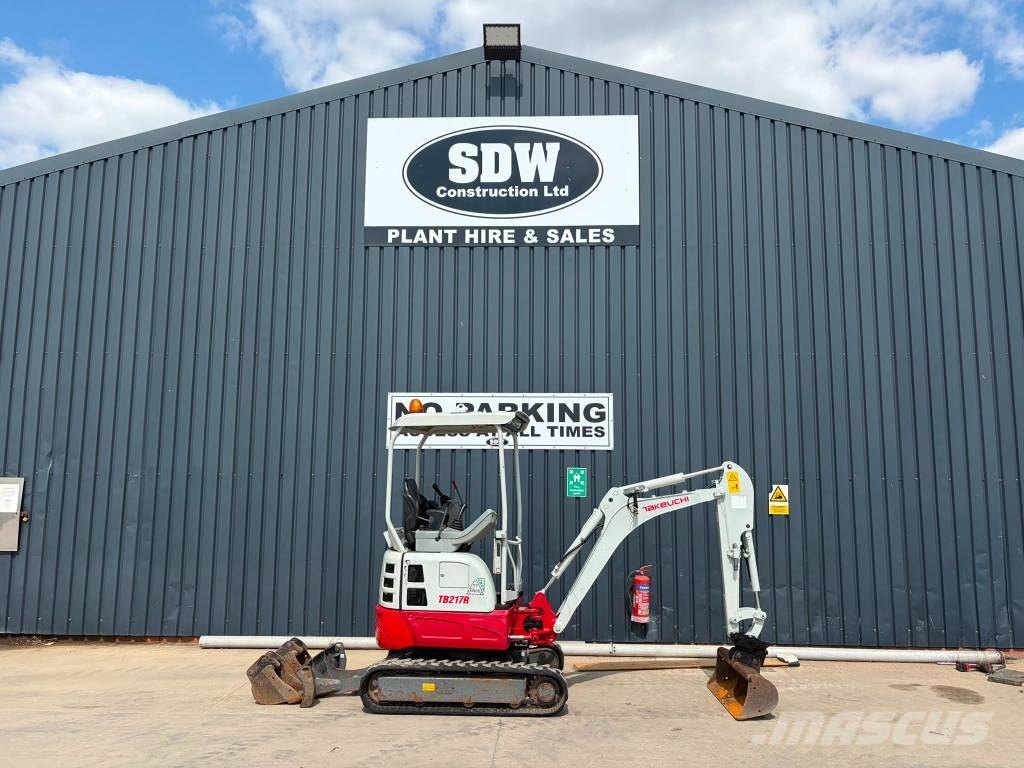 Takeuchi TB 217 R Miniescavatori
