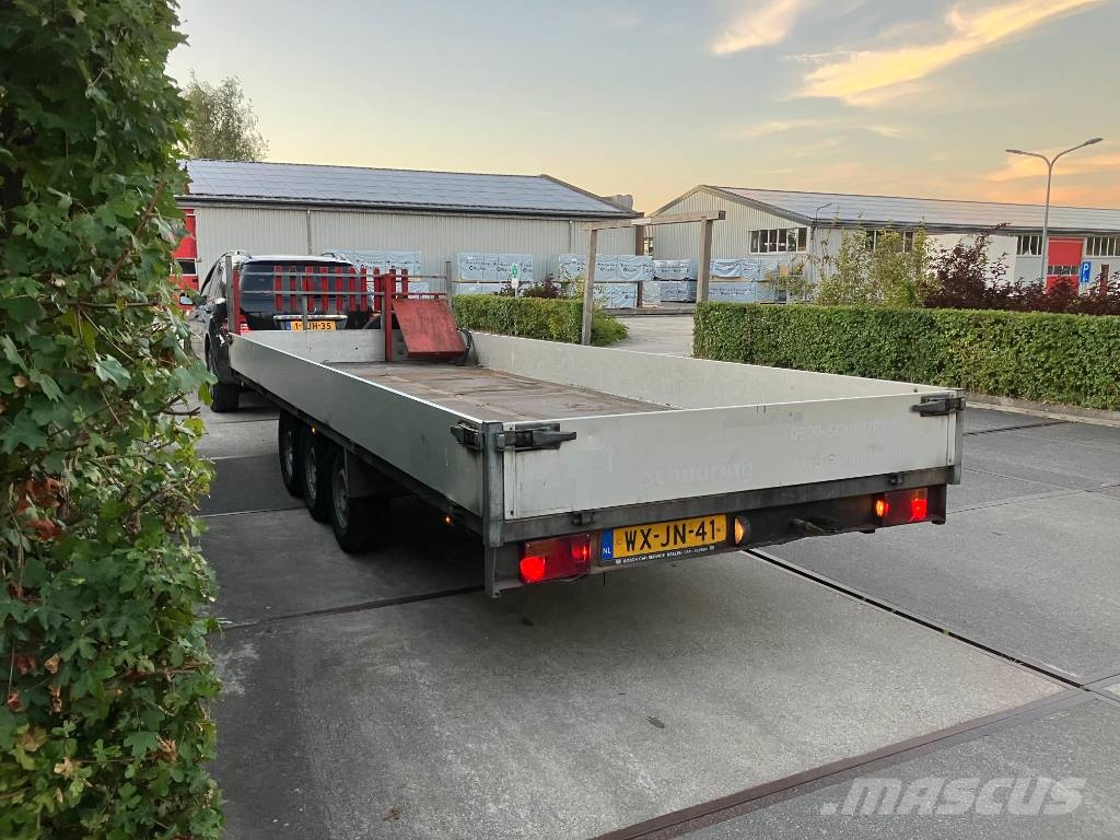 Weyer Tridem Plateauwagen | 600x200 cm | 3500 kg Mazgabarīta treileri