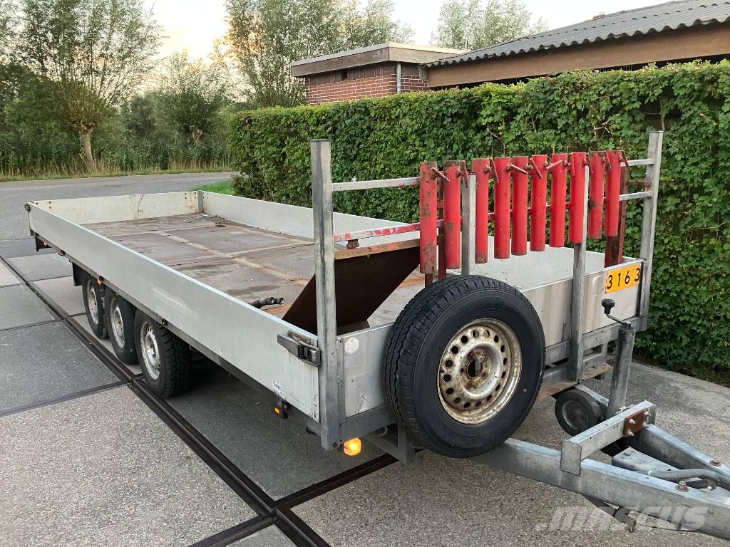 Weyer Tridem Plateauwagen | 600x200 cm | 3500 kg Mazgabarīta treileri