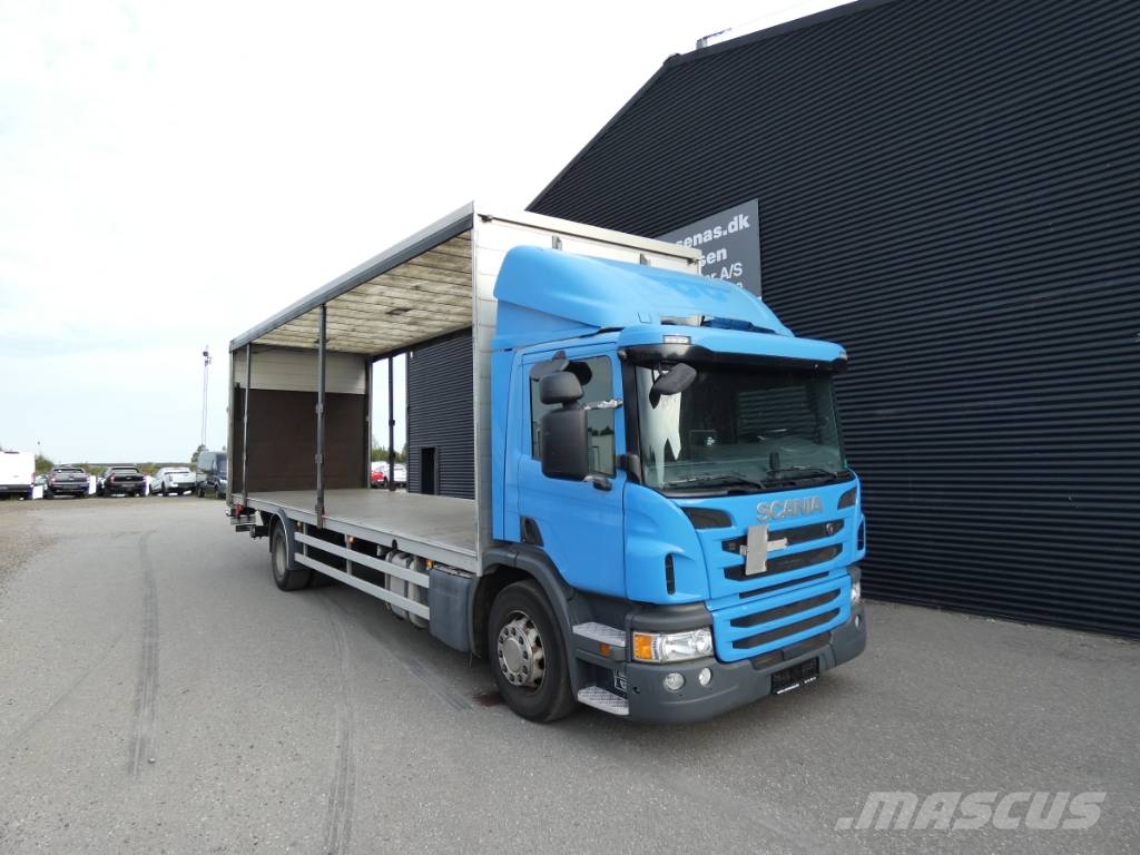 Scania P 250 شاحنات بغطاء جانبي