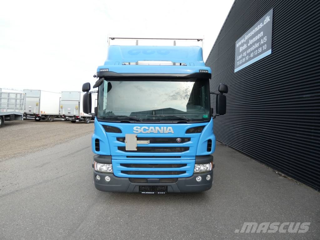 Scania P 250 شاحنات بغطاء جانبي