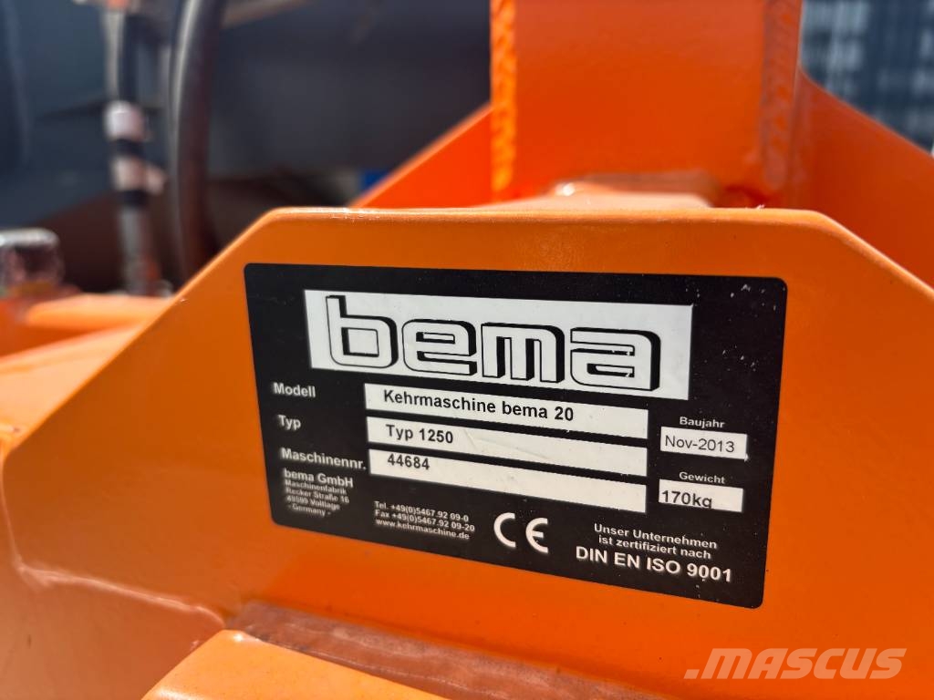 Bema 20 -1250 NY over gemt 其他路面和雪地機械