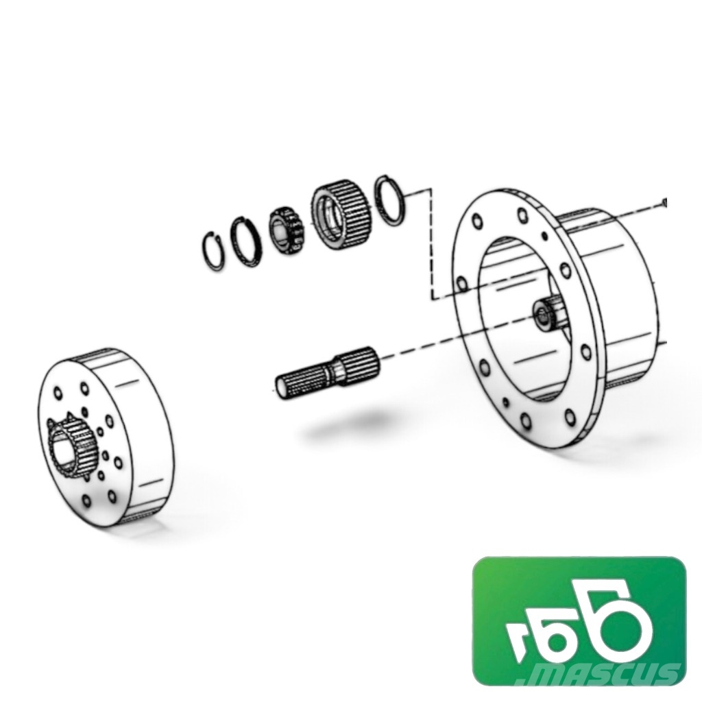John Deere Final Drive Reduction Gear L79728 L100166 L100168 Коробка передач