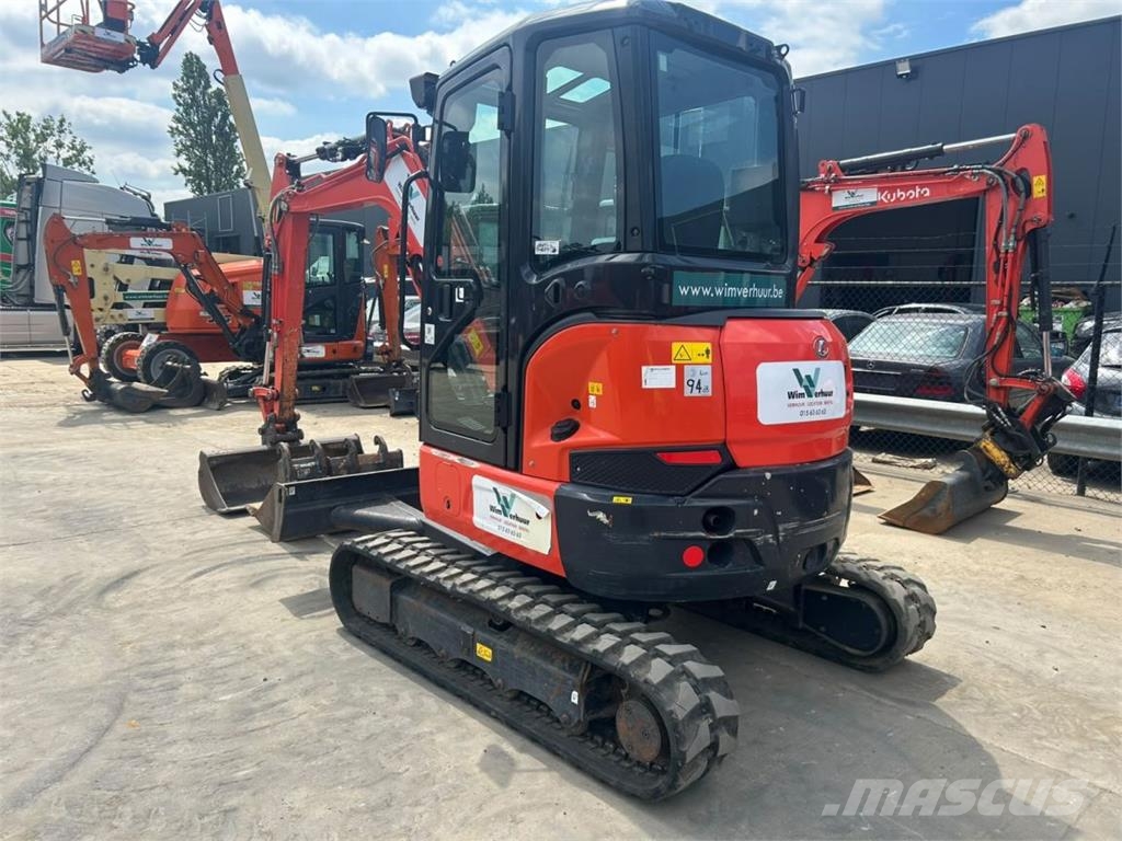 Kubota U36-4 (8599) حفارات صغيرة أقل من 7 طن (حفارات صغيرة)
