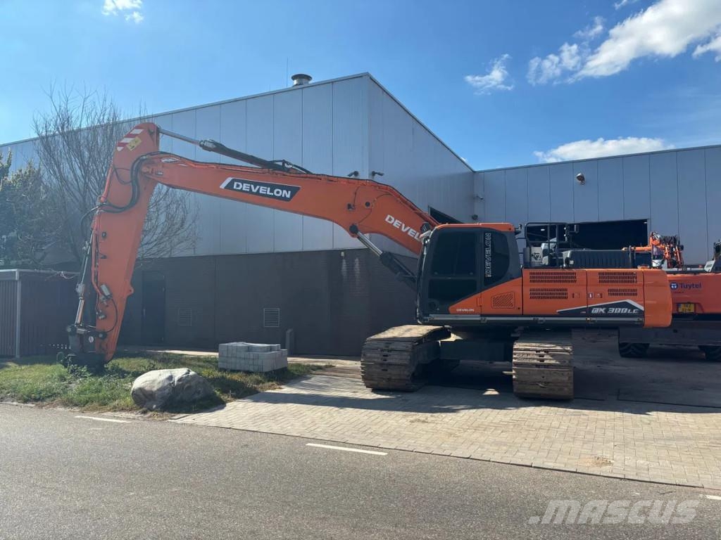 Develon DX300LC-7K semi long reach Crawler excavators