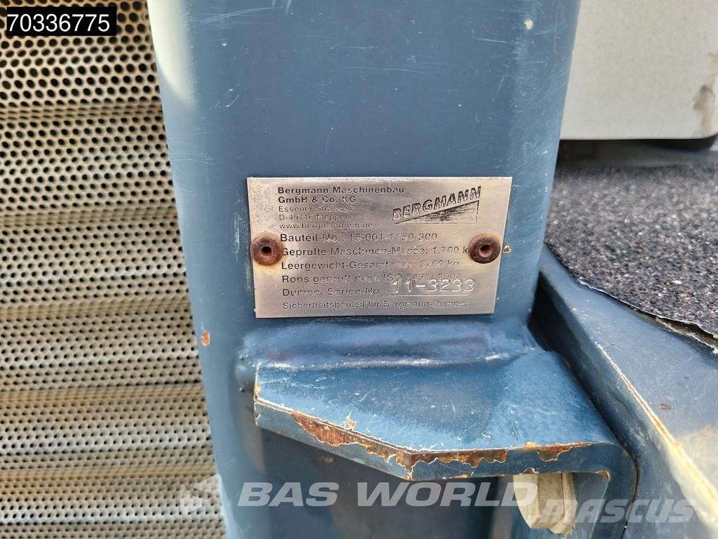 Bergmann 2040 R 4T Swivel Minidumper