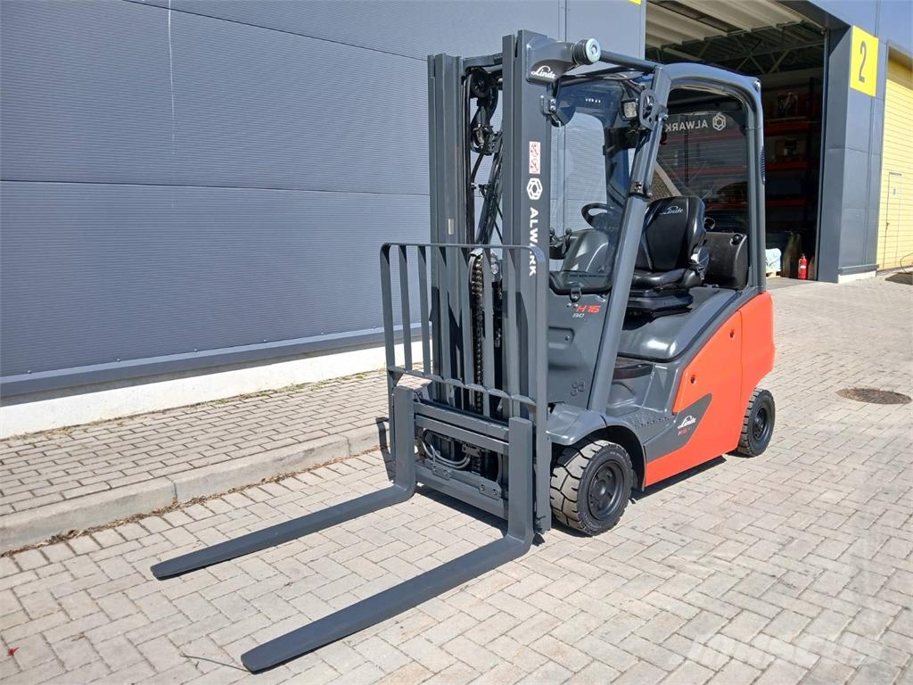 Linde H16T LPG'li forkliftler