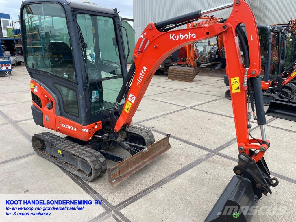 Kubota KX 019-4 (2022) 3x Stock! Minigraafmachines < 7t