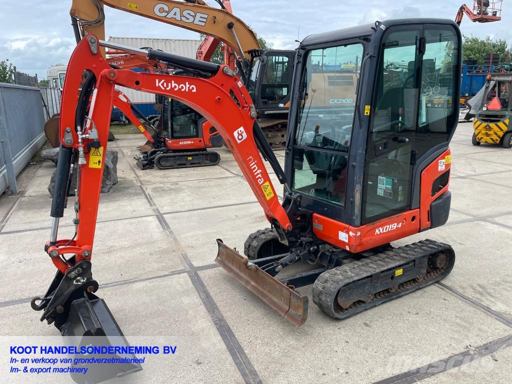 Kubota KX 019-4 (2022) 3x Stock! Minigraafmachines < 7t