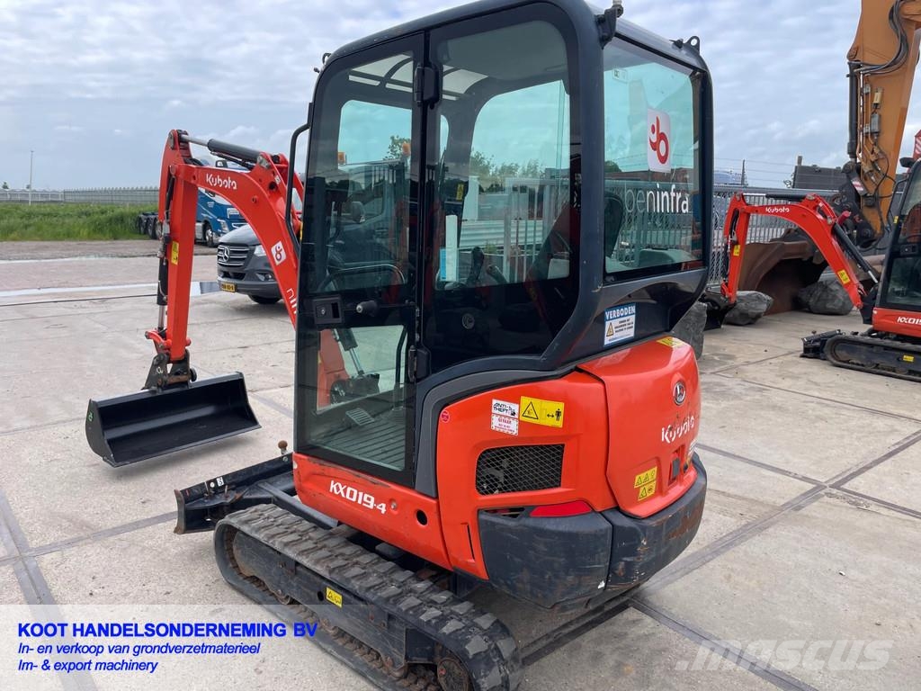 Kubota KX 019-4 (2022) 3x Stock! Minigraafmachines < 7t