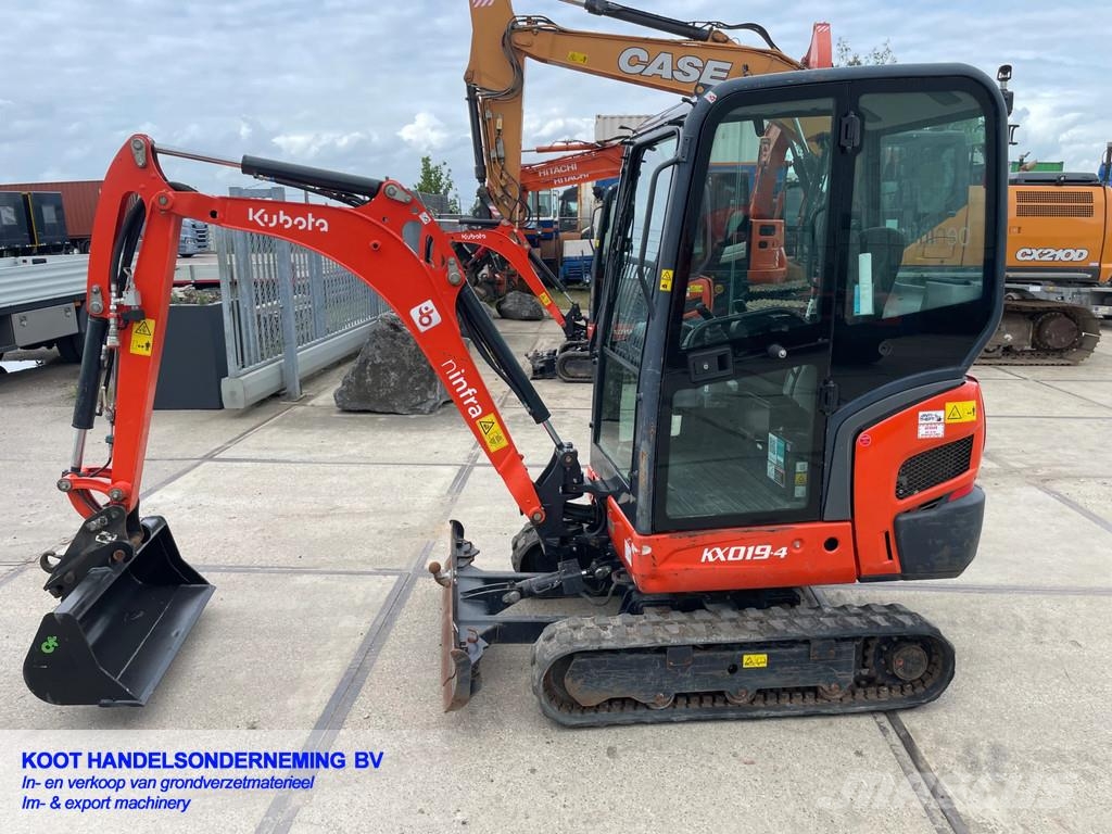 Kubota KX 019-4 (2022) 3x Stock! Minigraafmachines < 7t