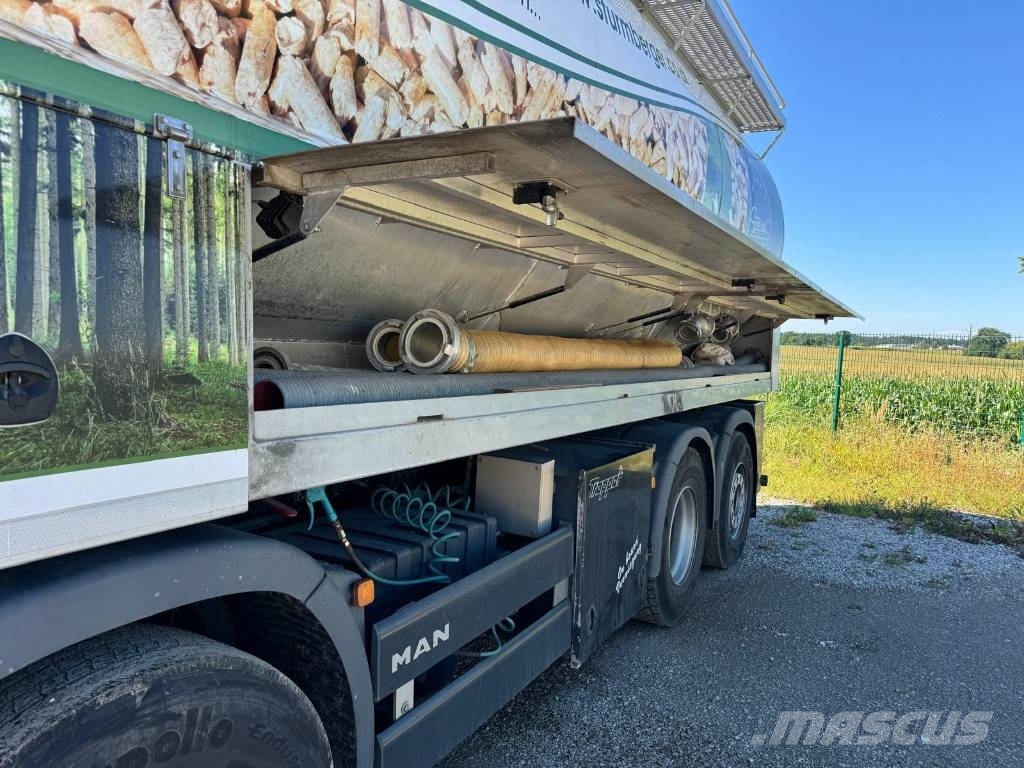 MAN TGS 35.500 Pellet-Silo LKW Camiones aspiradores/combi