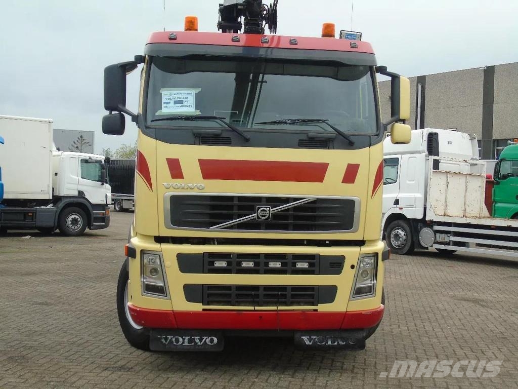 Volvo FH 440 + HIAB 422 E-7 + WINCH + REMOTE + 8X4 + PER Mobiilinosturit