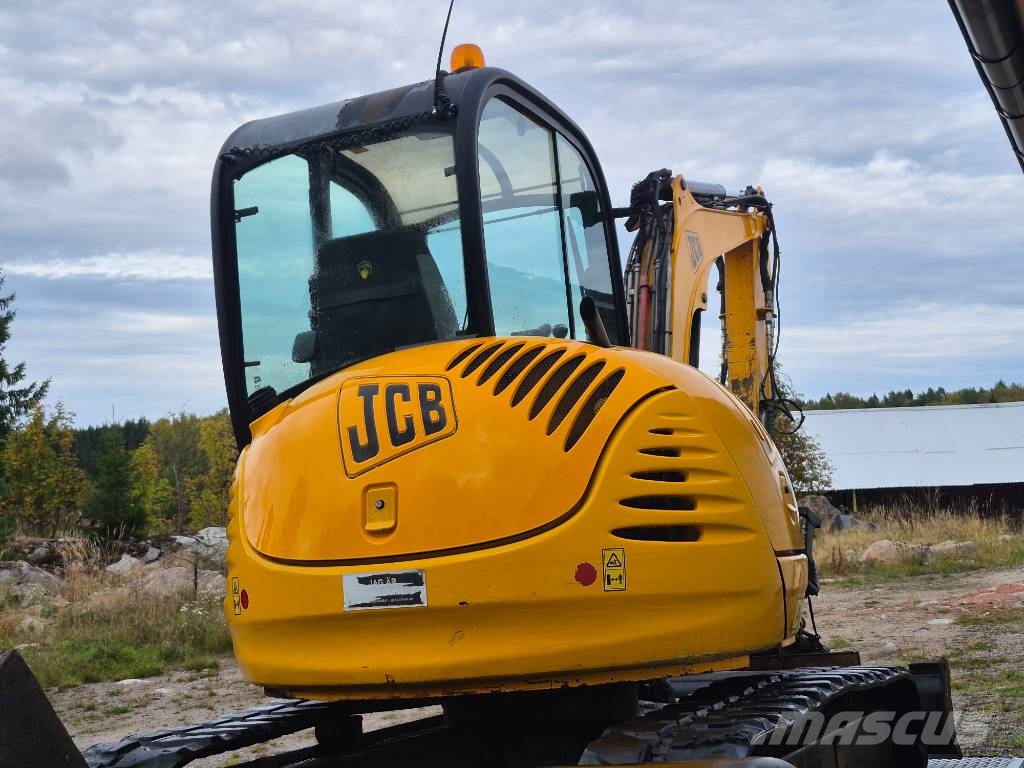 JCB 8045 ZTS Engcon / Kärra Minigravemaskiner