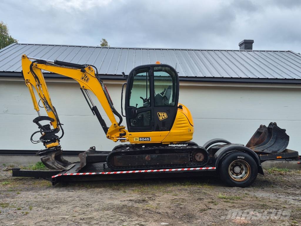 JCB 8045 ZTS Engcon / Kärra Minigravemaskiner