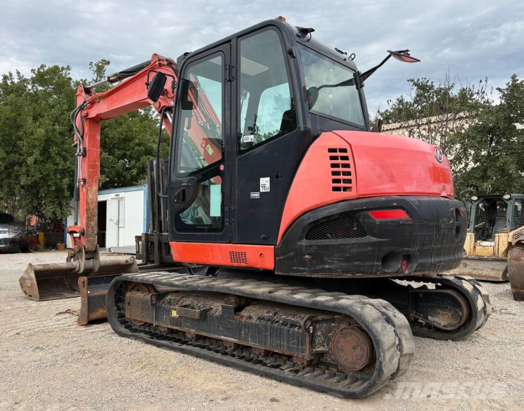 Kubota KX 080-4 Midi bagri 7t – 12t