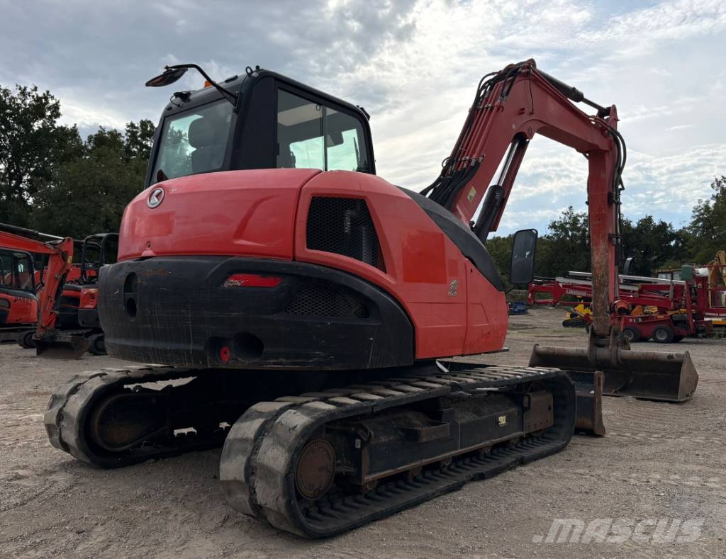 Kubota KX 080-4 Midi bagri 7t – 12t