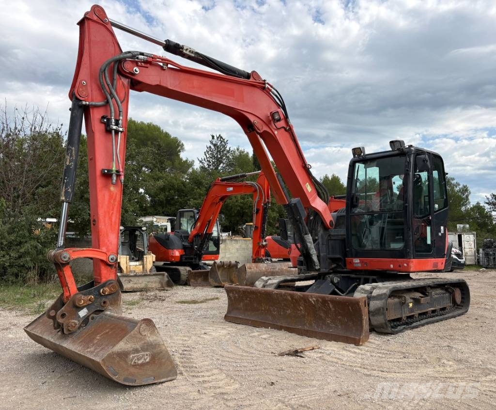 Kubota KX 080-4 Midi bagri 7t – 12t