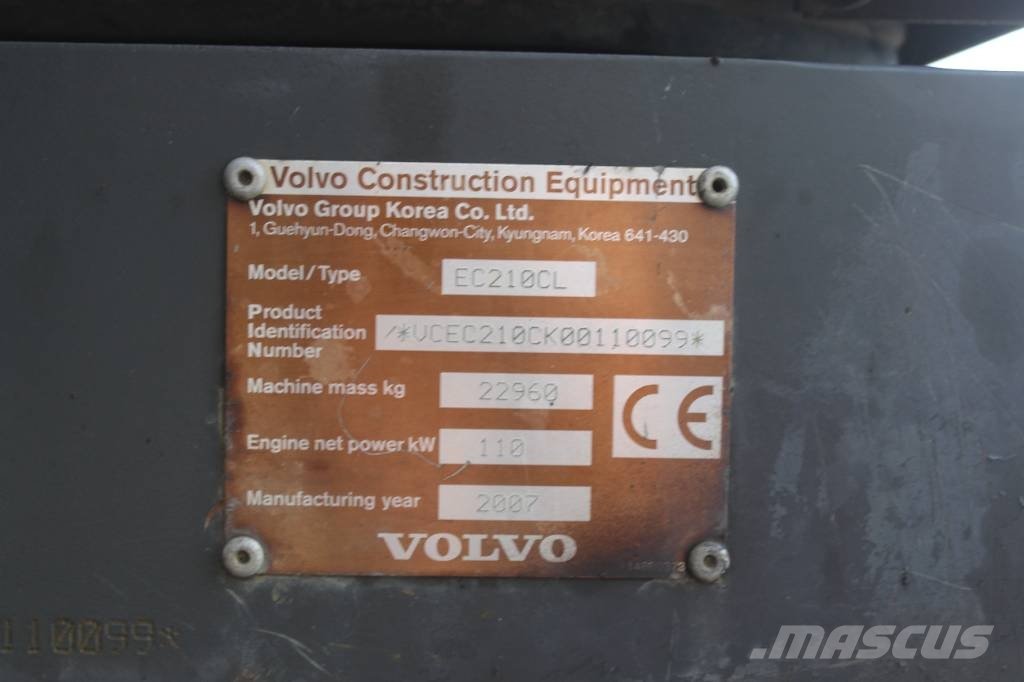 Volvo EC 210 C L Roomikekskavaatorid