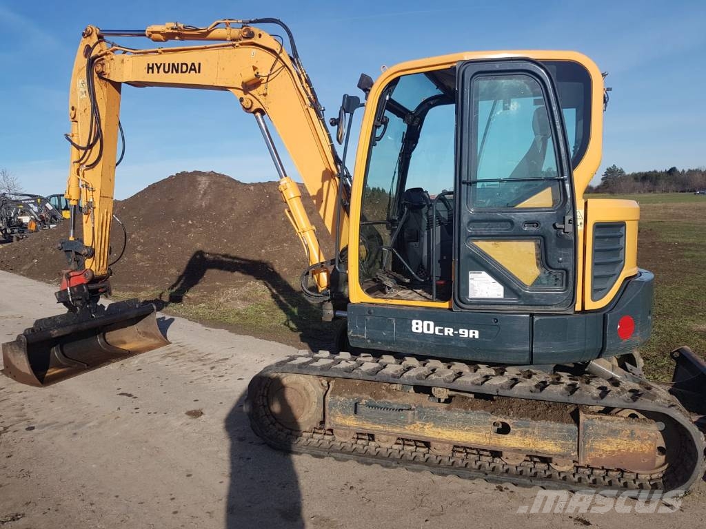 Hyundai R80 CR 9A Midi bageri 7t – 12t