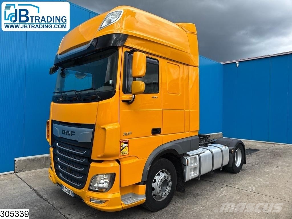 DAF XF 480 EURO 6d, ACC, Standairco 트랙터 유닛