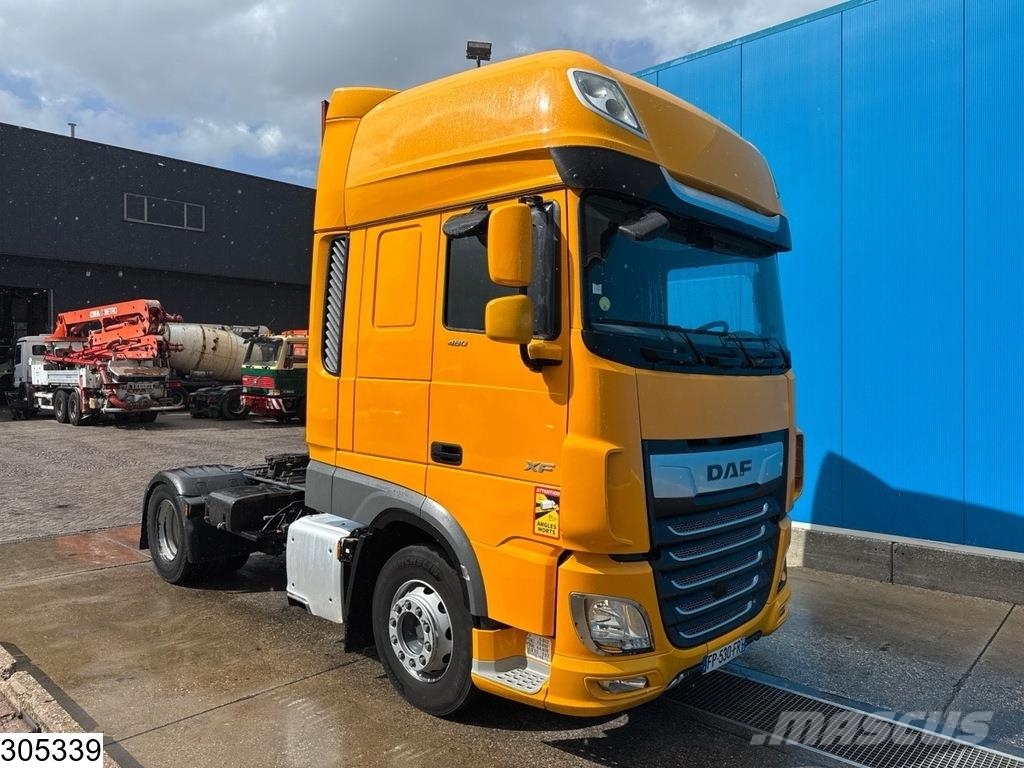 DAF XF 480 EURO 6d, ACC, Standairco 트랙터 유닛