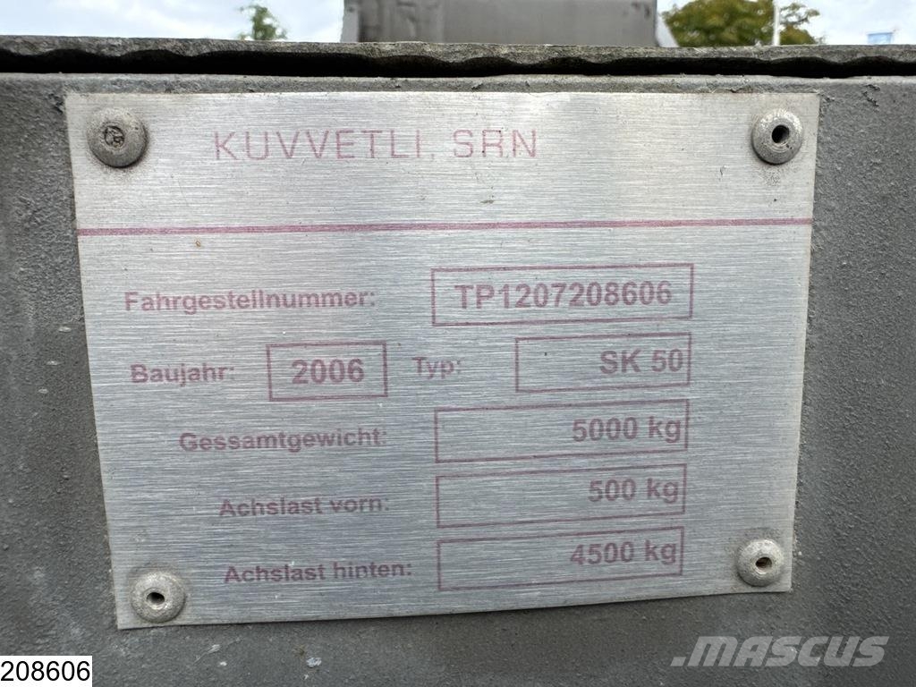 Kuvvetli middenas 2006, trailer + bodywork Araç nakil römorklari