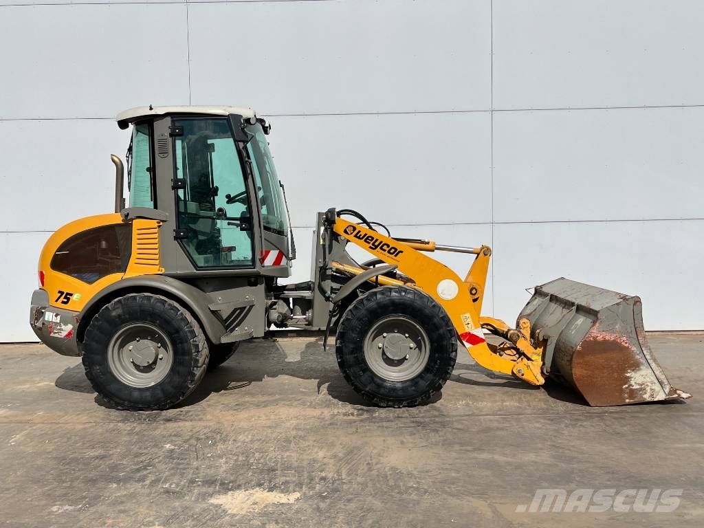 Weycor 75E - German Machine / Quick Coupler Cargadoras sobre ruedas