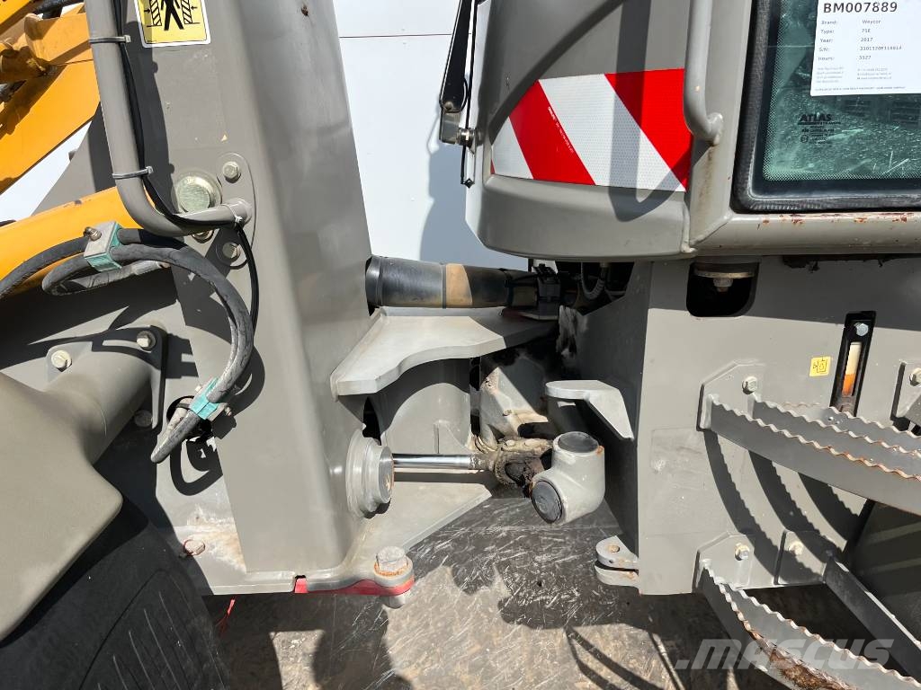 Weycor 75E - German Machine / Quick Coupler Cargadoras sobre ruedas