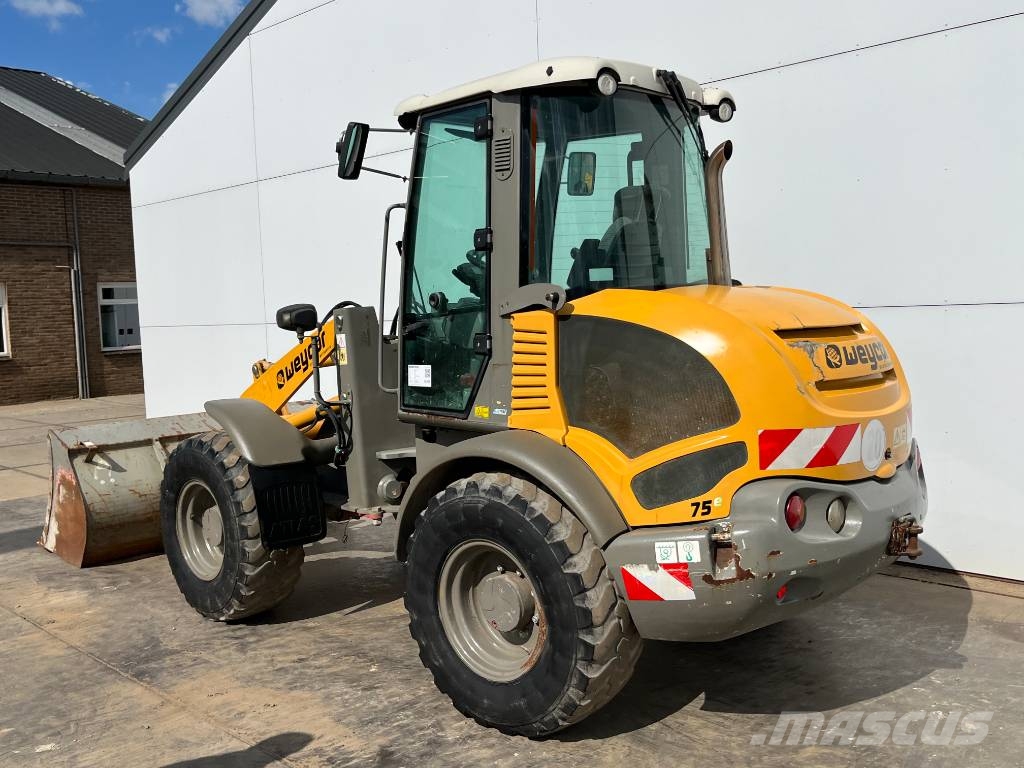 Weycor 75E - German Machine / Quick Coupler Cargadoras sobre ruedas
