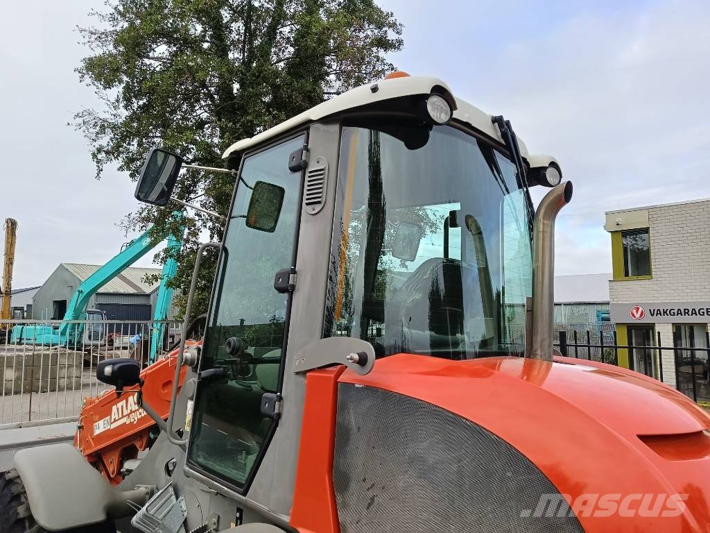 Atlas 75 E T telescopic mast wiellader loader lader Kolesni nakladalci