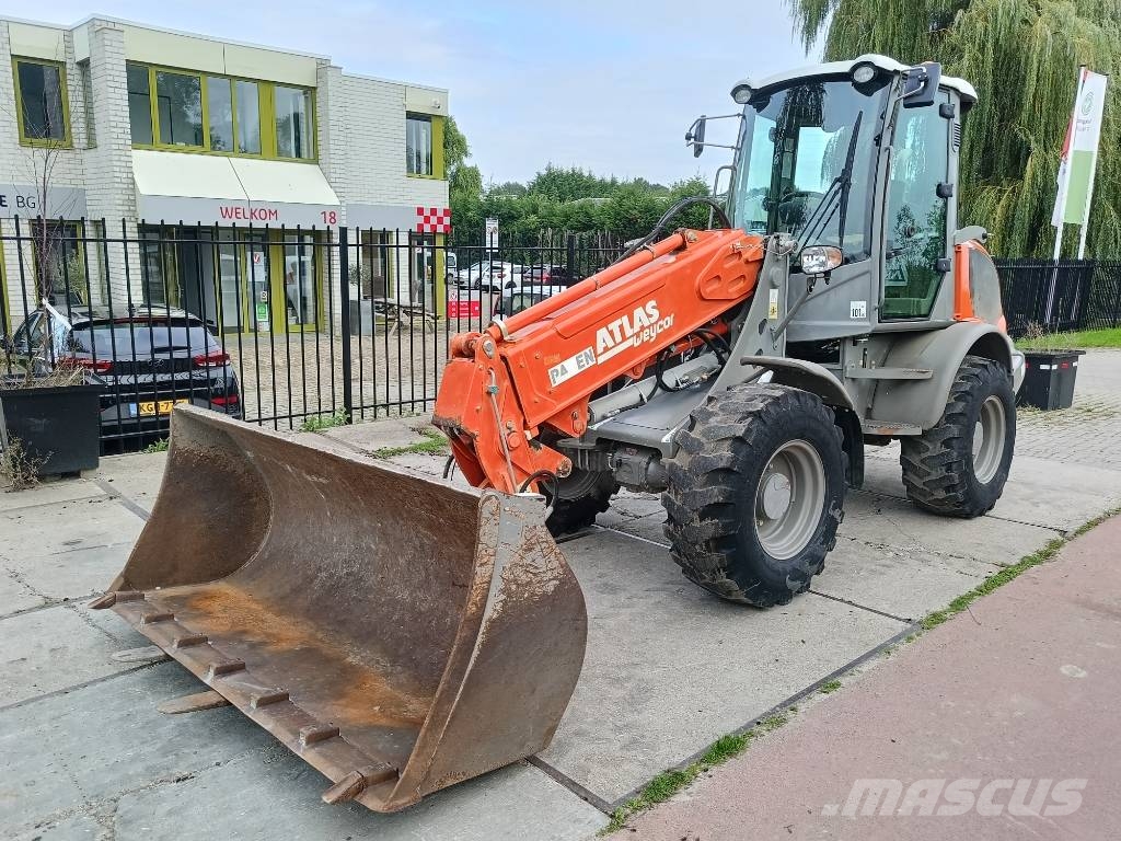 Atlas 75 E T telescopic mast wiellader loader lader Kolesni nakladalci