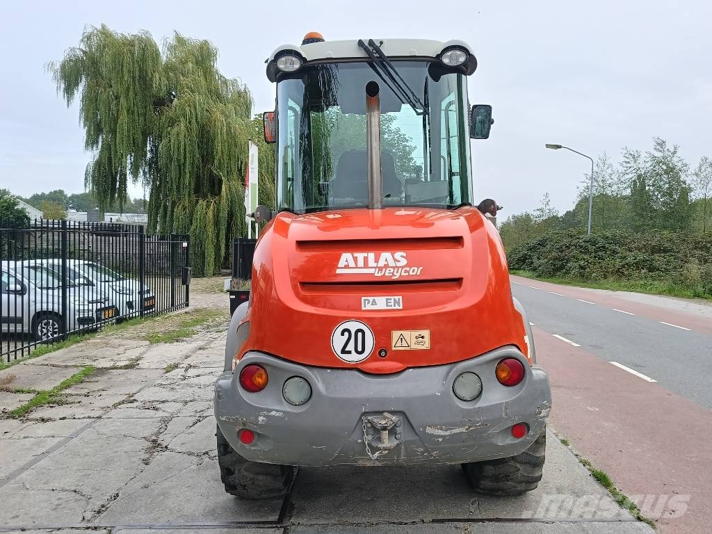 Atlas 75 E T telescopic mast wiellader loader lader Kolesni nakladalci