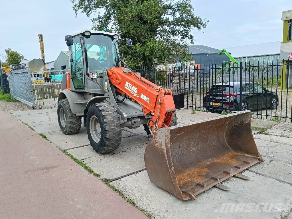 Atlas 75 E T telescopic mast wiellader loader lader Kolesni nakladalci