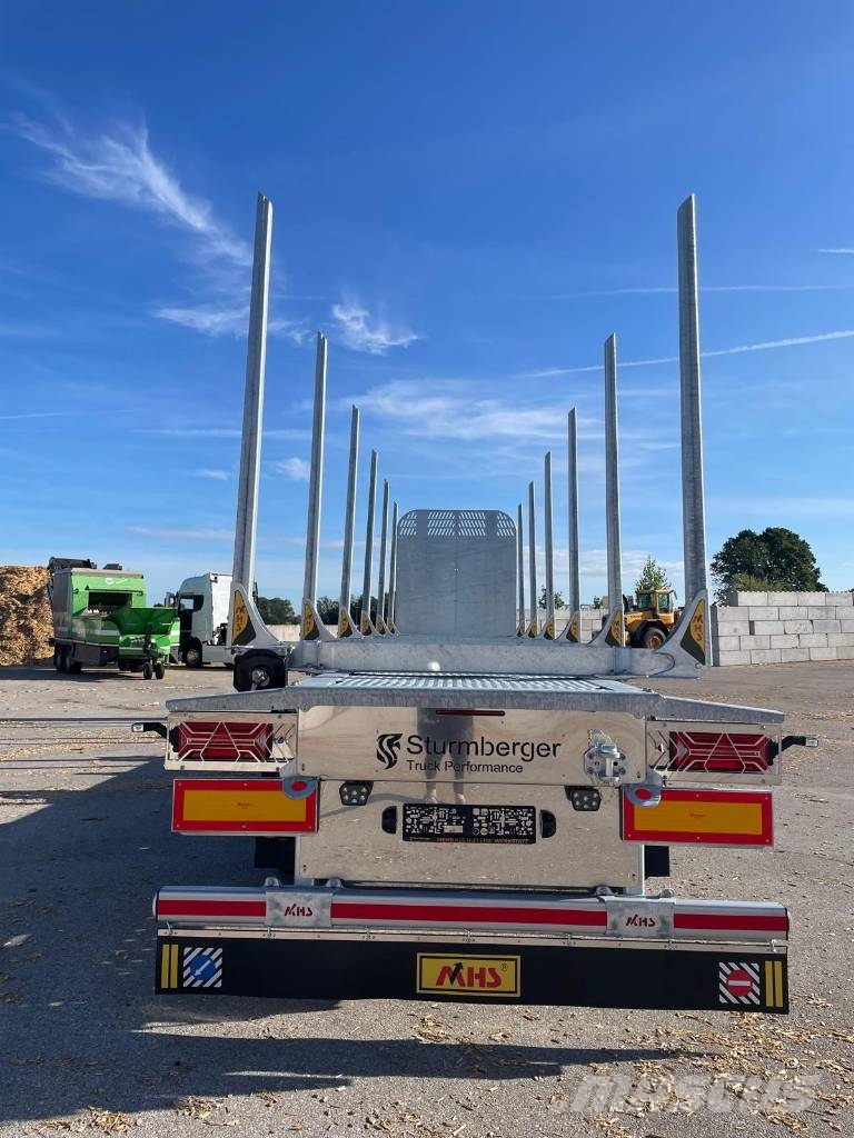 MHS SCHEMEL Na30 (Rungenauflieger) Timmertrailer