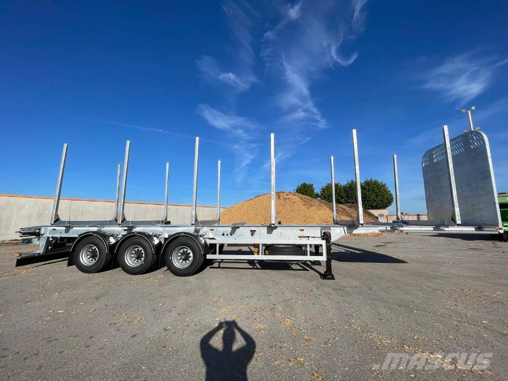 MHS SCHEMEL Na30 (Rungenauflieger) Timmertrailer