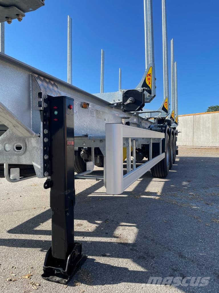 MHS SCHEMEL Na30 (Rungenauflieger) Timmertrailer