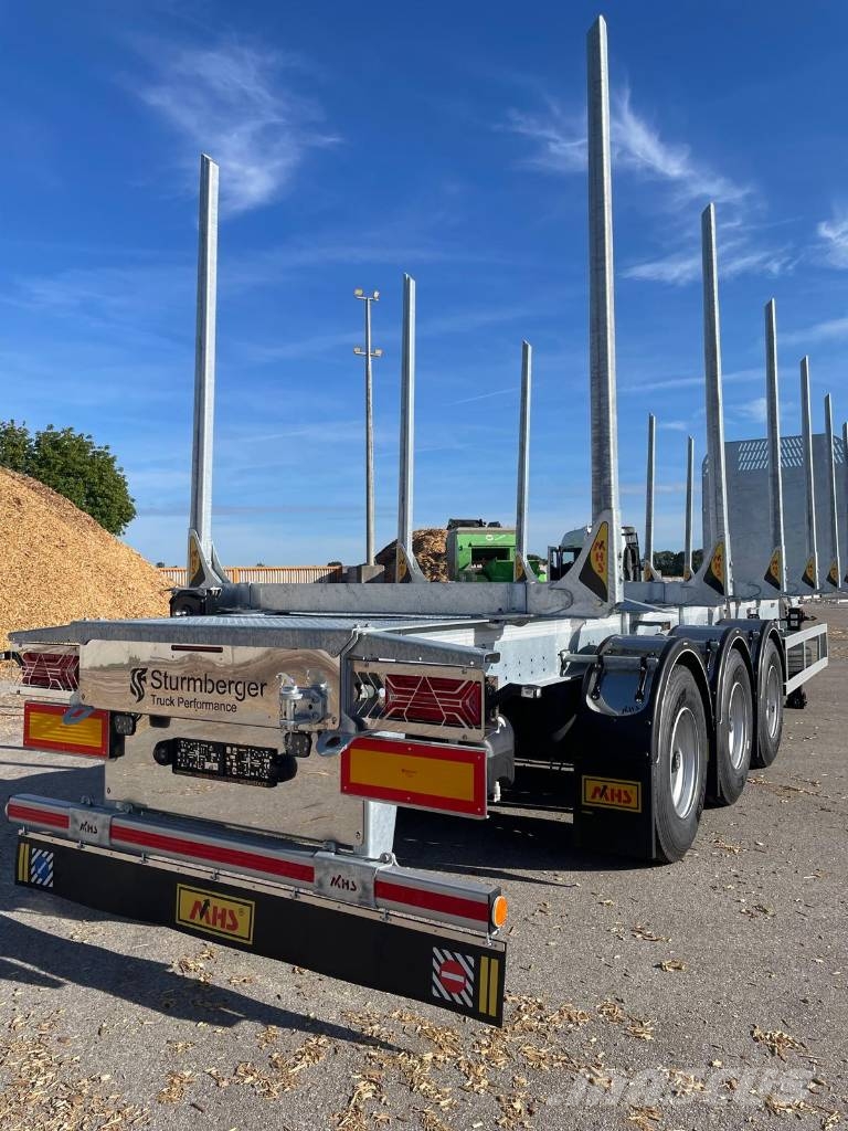 MHS SCHEMEL Na30 (Rungenauflieger) Timmertrailer