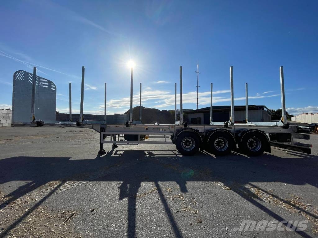 MHS SCHEMEL Na30 (Rungenauflieger) Timmertrailer