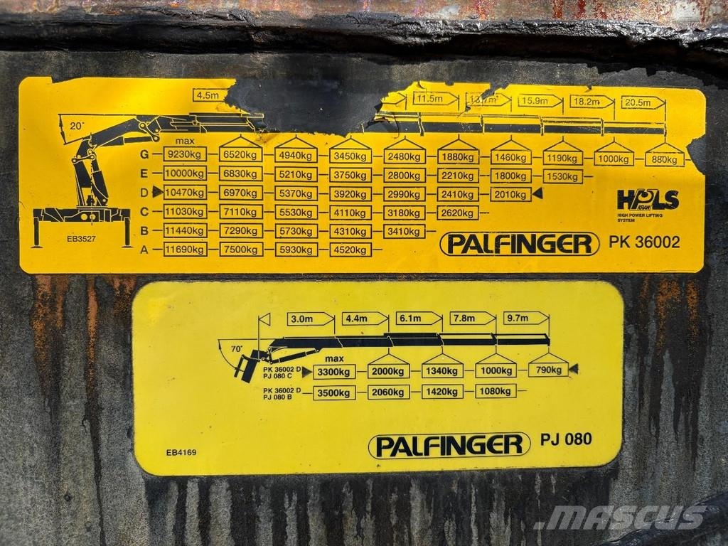MAN TGA 33.390 + PALFINGER PK 36002---5X EXT + 6X6 + L Grues tout terrain