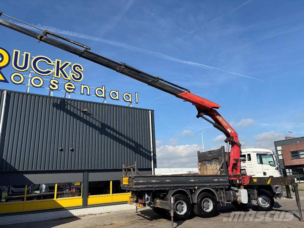 MAN TGA 33.390 + PALFINGER PK 36002---5X EXT + 6X6 + L Grues tout terrain