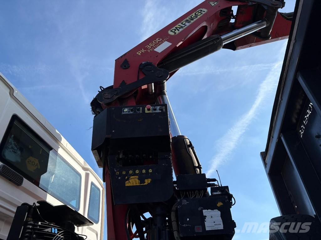 MAN TGA 33.390 + PALFINGER PK 36002---5X EXT + 6X6 + L Grues tout terrain