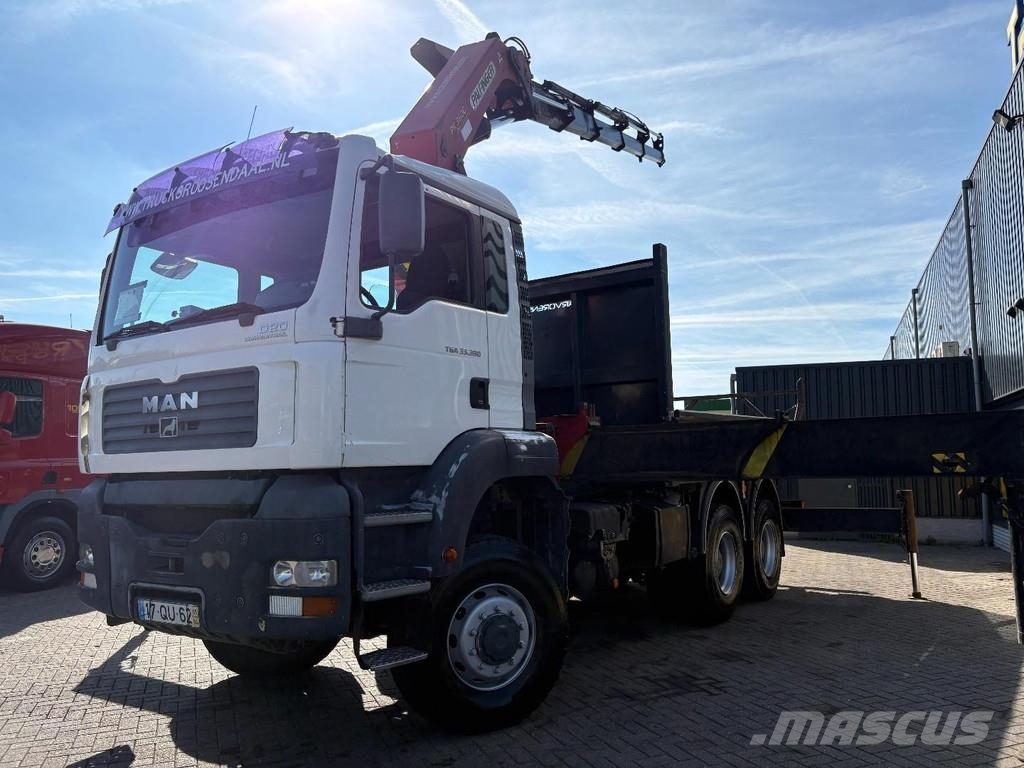 MAN TGA 33.390 + PALFINGER PK 36002---5X EXT + 6X6 + L Grues tout terrain