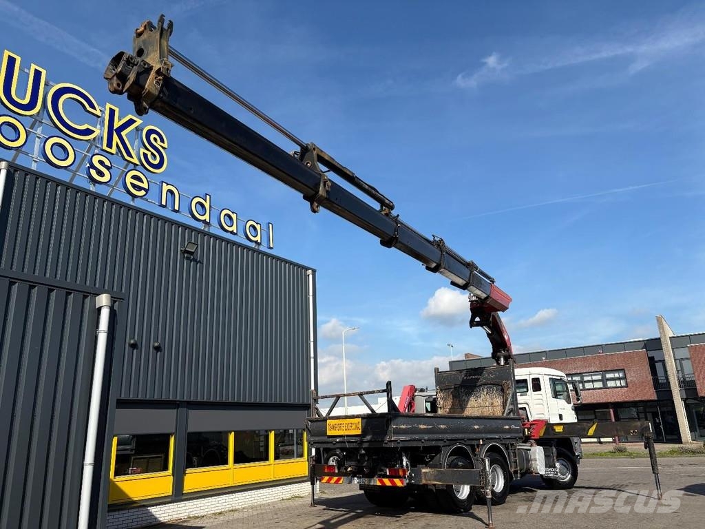 MAN TGA 33.390 + PALFINGER PK 36002---5X EXT + 6X6 + L Grues tout terrain