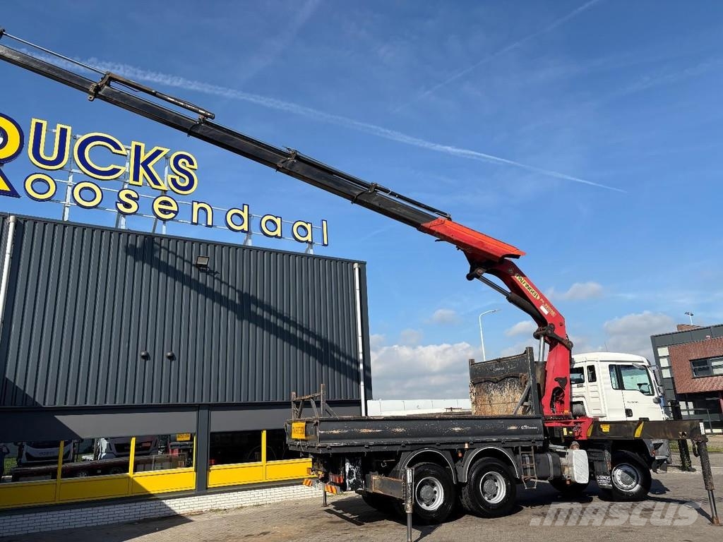MAN TGA 33.390 + PALFINGER PK 36002---5X EXT + 6X6 + L Grues tout terrain