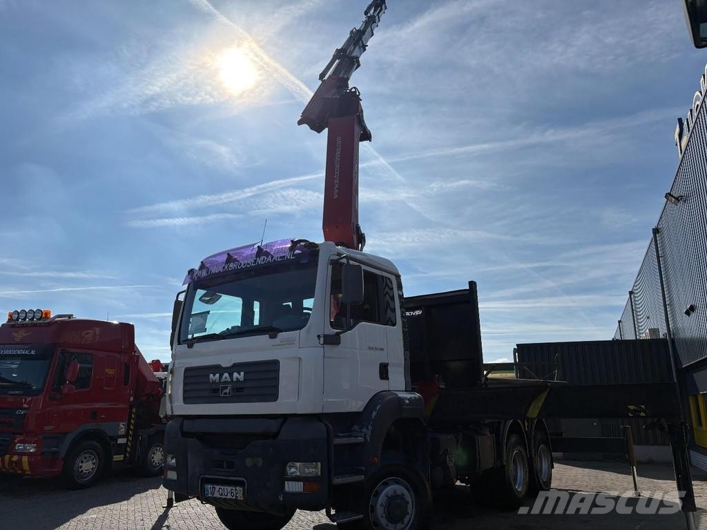MAN TGA 33.390 + PALFINGER PK 36002---5X EXT + 6X6 + L Grues tout terrain