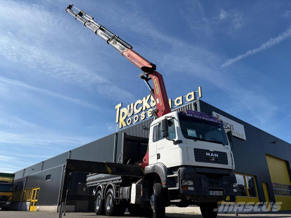 MAN TGA 33.390 + PALFINGER PK 36002---5X EXT + 6X6 + L Grues tout terrain
