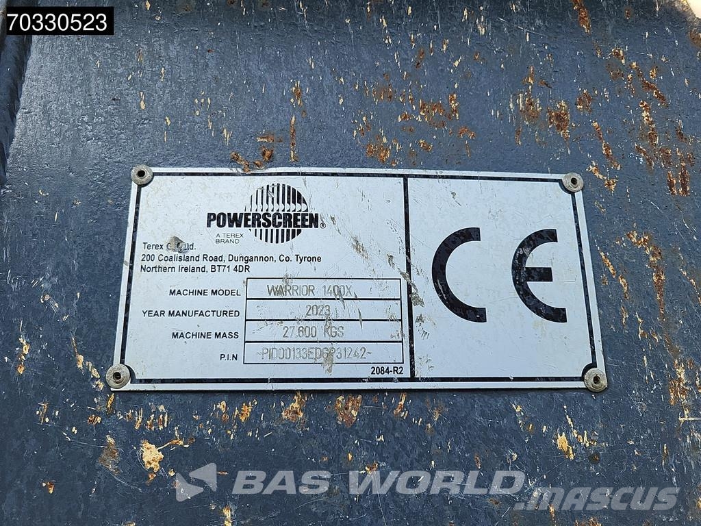Powerscreen Warrior 1400X Cribas